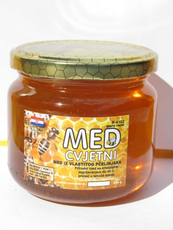Cvjetni med 450 gr