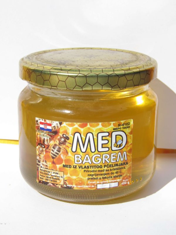 Bagremov med 450 gr